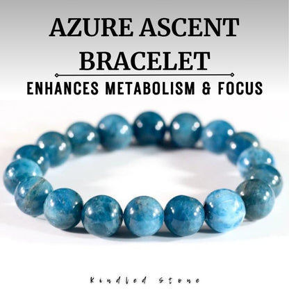 Azure Ascent Bracelet: Apatite