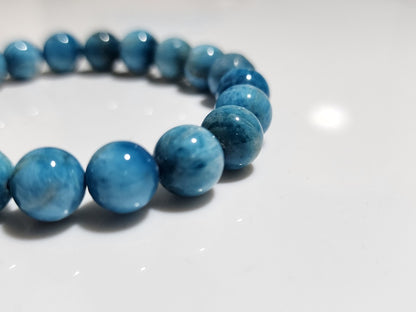 Azure Ascent Bracelet: Apatite